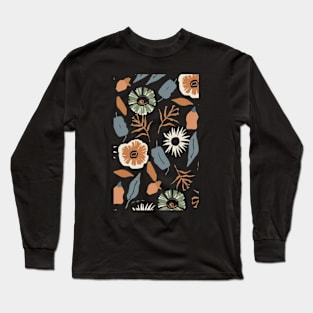 Minimalist Floral design Long Sleeve T-Shirt